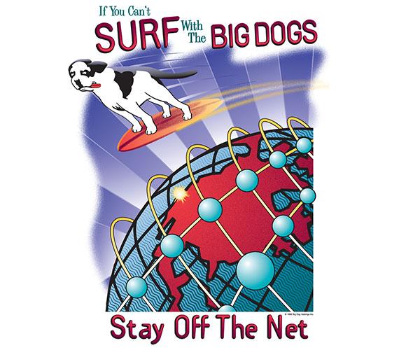 Surf The Net T-Shirt - Image 2