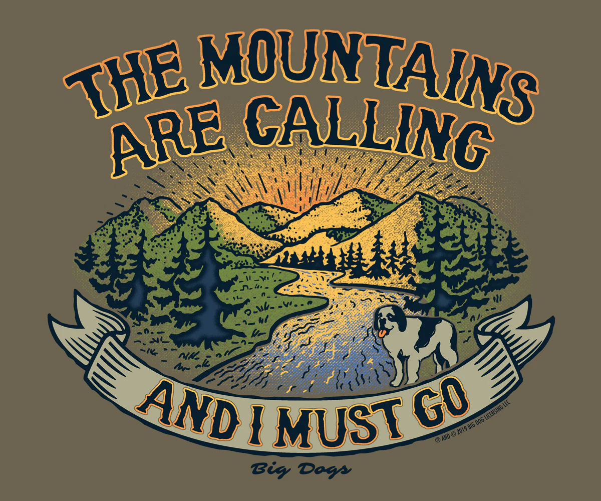 Mountains Are Calling T-Shirt - Image 2